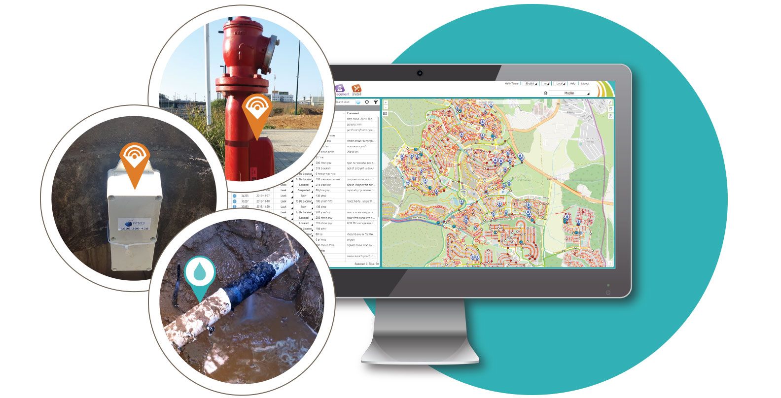 Aquarius Spectrum Water Network Monitoring | Pipe Tools